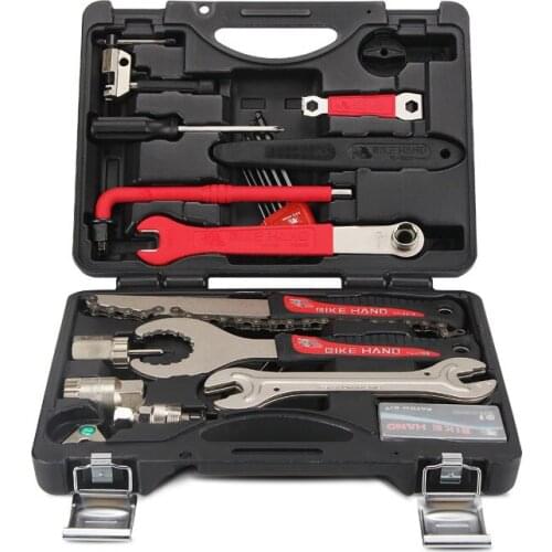 Multifunctional toolbox bicycle professional repair toolbox bicycle repair tool set
