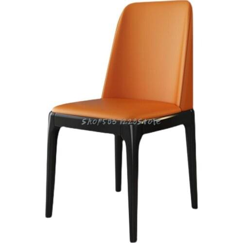 Nordic Solid Wood Chair Light Luxury Dining Chair Household Makeup Chair Dining Table Net Red Chair Hotel Simple Back Stool