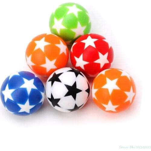New 2pcs 32mm Plastic Table Soccer Ball Football Foosball Fussball Machine Parts Drop Ship
