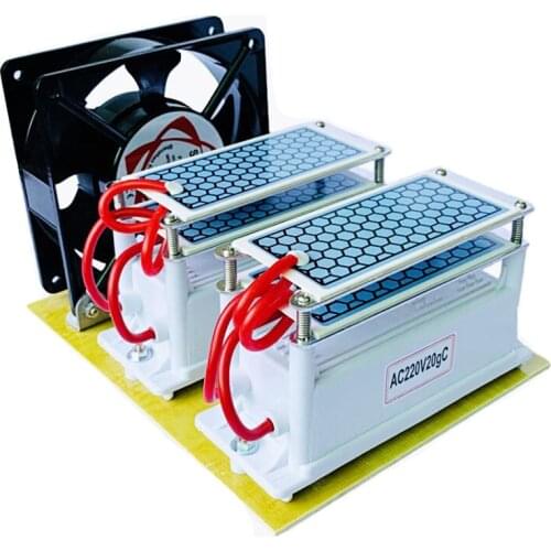 220V/110V 20g 10G powerful Ozonizer Ceramic Ozone Generator Ozone ozonator Double Integrated Ceramic Plate Ozonizer Air Purifier