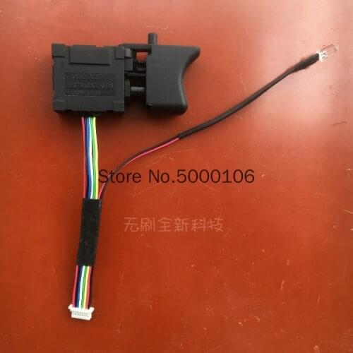 Speed Switch Brushless Electric Wrench Accessories Power Tools Universal Freshman 2106 Lithium Wrench Switch with Light