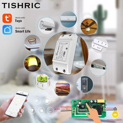 TUYA Smart Life APP Light Wifi Switch DIY Universial Timer Wirelss Remote Control Work with Alexa Google Home Automation module