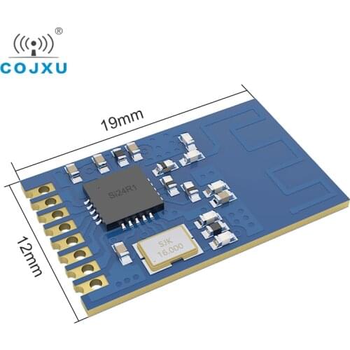 Si24R1 2.4GHz 2Mbps 7dBm 300m 16MHz cojxu E01C-ML01S PCB antenna 2.4G IOT Electronic Components 300m SMD SPI RF Module