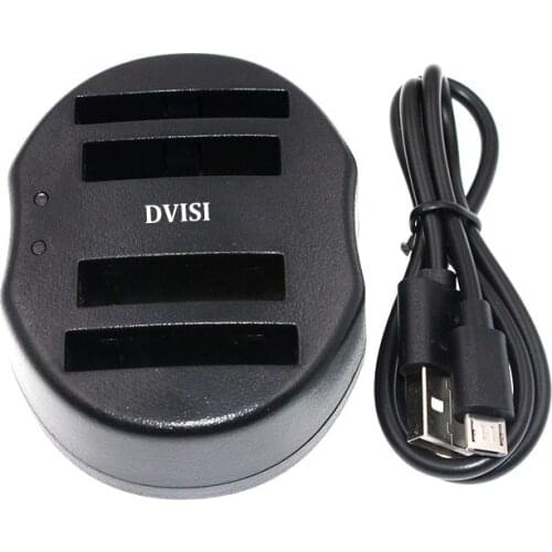 DVISI NB-4L NB-5L Dual USB Charger for Canon IXUS 990 980 860 970 230 30 40 70 75 80 110 120 130 220 IS HS SX200 SX230 HS