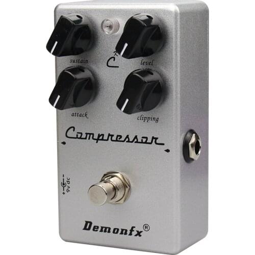 High Quality Demonfx CK (C4) Compressor Guitar Effect Pedal 4-Knob Compressor