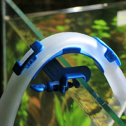 1Pc Aquarium Filtration Hose Holder Water Pipe For Mount Tube Fish Tank Firmly Hold Hose Fixing Clamp Aquarium Tool