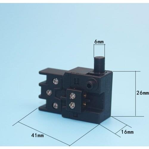 1PC For Makita 1040 250V AC 18A 125V AC SPDT 5 Screws Trigger Switch Black Round/Square Handle
