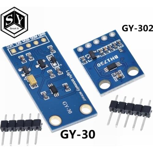 1PCS Great IT GY-30 GY-302 BH1750 BH1750FVI light intensity illumination module 3V-5V for Arduino