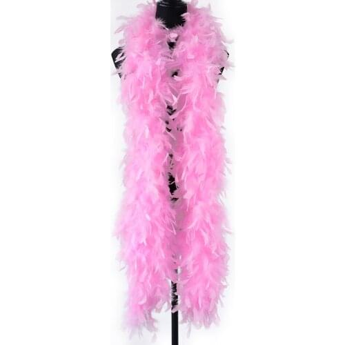 90 Grams Turkey Feathers Boa Diy Wedding Party Clothing Dress Shawl Craft Accessories Feather Ribbon Decoration Jewelry Making