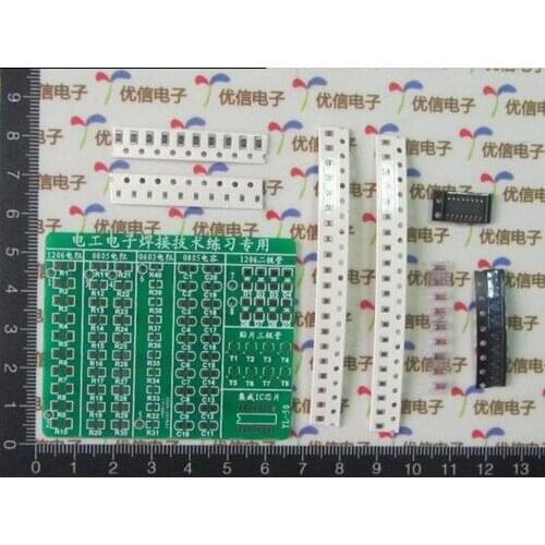 Free Shipping!!! electronic SMD components welded plate welding practice dedicated electric and electronic module sensor