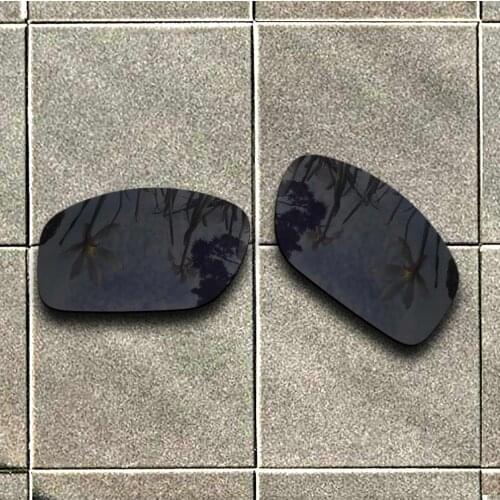 Stealth Black Polarized Sunglasses Replacement Lens for-Oakley Valve 2014 Frame 100% UV Protection Good Fitness