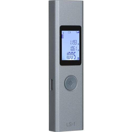 25m Digital Laser Distance Meter Mini Handheld Rangefinder Distance Measuring Meter Device with LCD Backlit Display