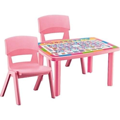 Children Desk Pattern 70*100 2 PCs Jumbo chair Gift Girl mesa escritorio mesa infantil kids table and chair bureau enfant