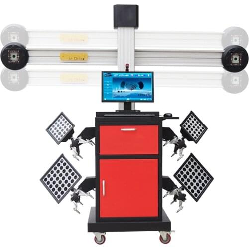 Car Fault Diagnostic Instrument Intelligent 3D Image Four Wheel Aligner