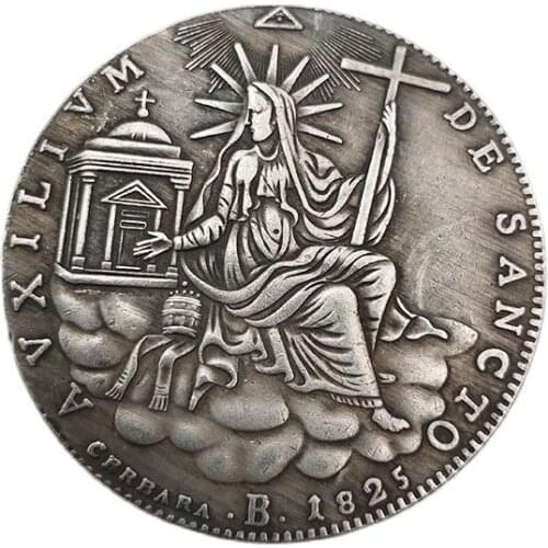 1825 Italian Commemorative Coin Angel On The Cloud Coin Collection Home Decoration Coins Souvenirs Crafts Gift