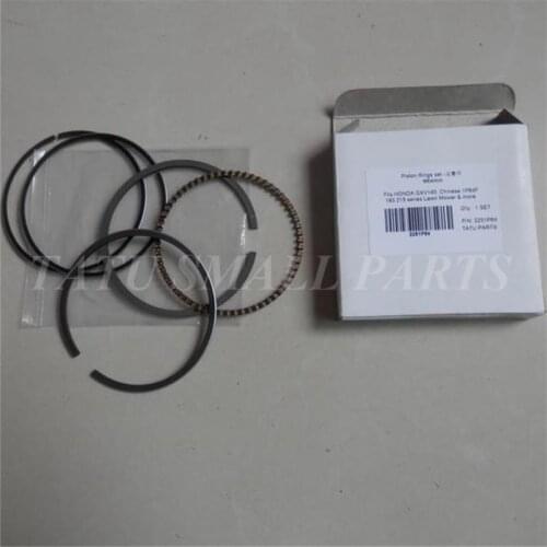 GVX140 PISTON RINGS SET 64MM FITS HONDA HR195 HRA215 HRB215 HRC/HRM215 5HP 4 STROKE LAWN MOWERS WATER PUMPS FREE SHIPPING