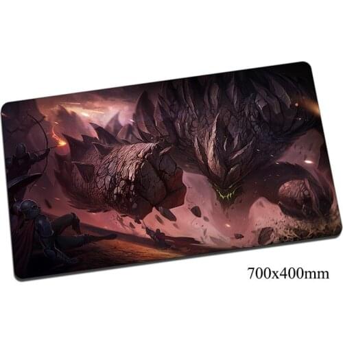Malphite mouse pad 70x40cm gaming mousepad gear lol gamer mouse mat pad game computer Shard of the Monolith mouse play mats