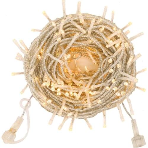 Twinkly 200 Leds String Lights With 8 Lighting Modes,Low Voltage Connectable String Fairy Lights For Indoor Outdoor