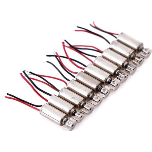 5/10pcs 4.4x4.4mm DC1.5-3V Motors & Parts DC Micro Vibration Motor Cell Phone Coreless Vibrator