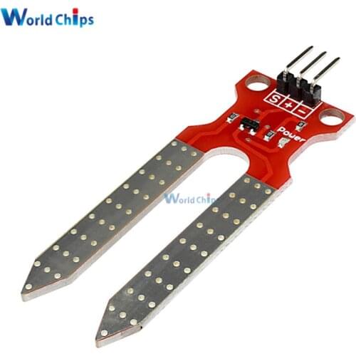 2pcs Soil Humidity Sensor Module Hygrometer Detection Soil Moisture Sensor Sensing Module for Arduino Automatic Watering System