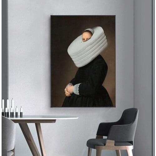 Adriana Croixs Portrait on The Wall By Rembrandts Famous Wall Art Posters and Prints Wall Decoration Cuadros Bedroom Decor