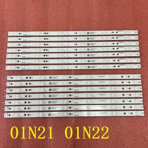 14 PCS LED backlight strip for 49PUS6401 48pus6581 49PUH6101 49PUS6561 49PUS6501 LB49016 V1_00 01N21 01N22-A TPT490U2-EQLSJA.G