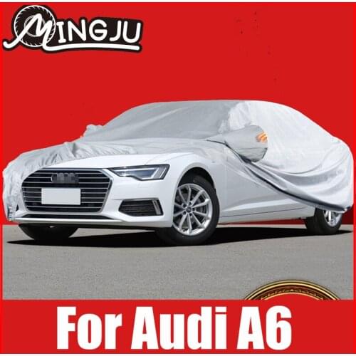 Oxford cloth winter Full Car Covers Outdoor Waterproof Sun Rain Snow Protection UV For Audi A6 C5 C6 C7 2010-2021 Accessories