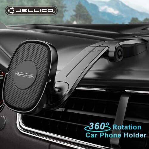 Jellico Universal Magnetic Car Phone Holder Mobile Cell Air Vent Mount Magnet GPS Stand in Car For iPhone 12 11 X Samsung Xiaomi