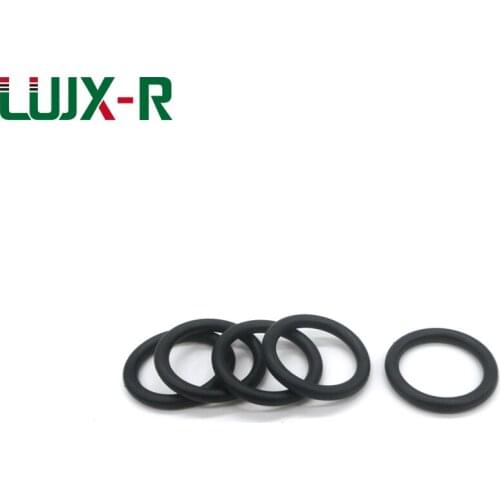 LUJX-R 5.7mm O Ring Sealing Washer Black Oil Seal O Rings OD30/32/35/38/40/45/50/52/55/58 Rubber Gasket For Auto Air Conditioner