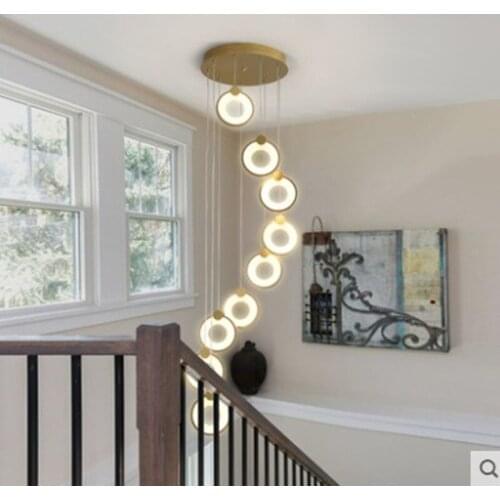 Modern iron lamparas de techo colgante moderna lustres design lamp hanglampen avizeler nordic decoration home