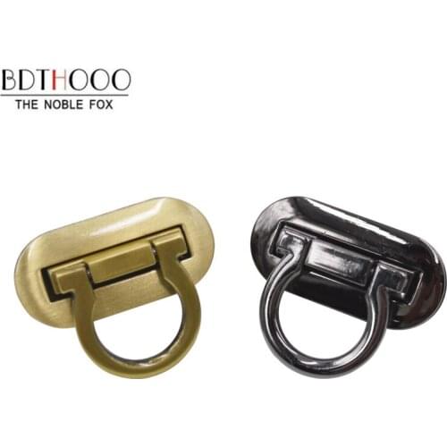 BDTHOOO 1 Pc High Quality Bag Lock Metal Clasp Turn Lock Twist Locks for DIY Handbag Craft Bag Purse Hardware Accessories