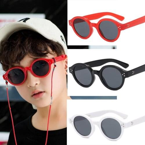 1PC Cool Boys Kids Sunglasses Sun Glasses for Children Boys Girls Fashion Eyewares Hip-hop UV 400 Protection Plastic Childrens