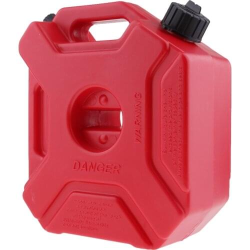 5L Gas Fuel Tank Petrol Jerry Can Motorcycle Car Portable Storage Container