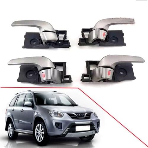 Car Styling Accessories Complete Door Inner Handle Assembly For Chery Tiggo 2010-2017