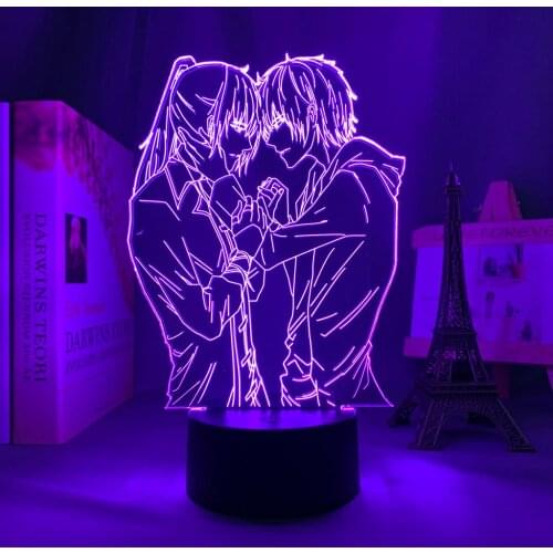 Anime 3d Lamp Spiritpact for Bedroom Decor Nightlight Birthday Gift Manga Spiritpact Led Night Light Bedside