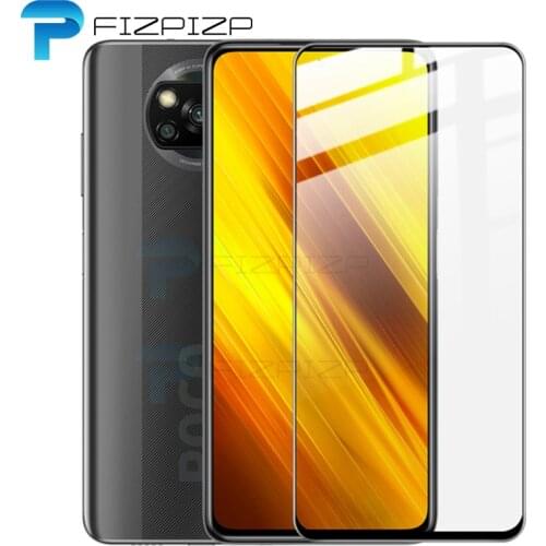 HD Screen Protector Tempered Glass For XiaoMi Poco X3 NFC POCOPhone X3 Global Version 6.67 inch POCOX3 Glass Full Glue