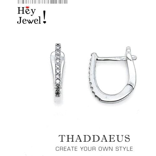 Classic Rose Creole Hinged Hoop Earrings,Europe Fashion En-vogue Good Jewelry For Women,2020 Gift In Pure 925 Sterling Silver