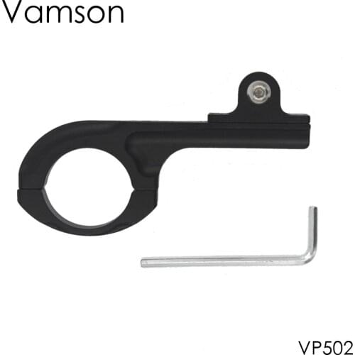 Vamson for Go pro 4 3 2 Accessories Black Motorcycle Bike Aluminum Bicycle Handlebar Mount for Xiaomi For Gopro Hero VP502