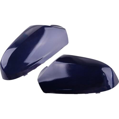 1 Pair Blue Car Rearview Wing Mirror Cover Cap Fit For Vauxhall Opel Astra H MK5 2004 2005 2006 2007 2008 2009 Styling