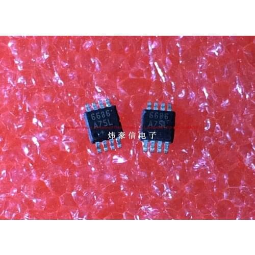 MAX6686AU75L temperature sensor MSOP-8