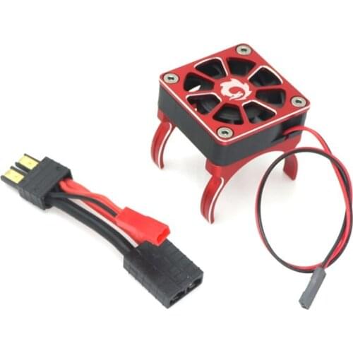 RC Metal Motor Radiator Motor Cooling Fan For TRAXXAS TRX4 GT4 SLASH Hobby KM2 TH2 540 550 3650 3660 3670 3674 Upgrade parts