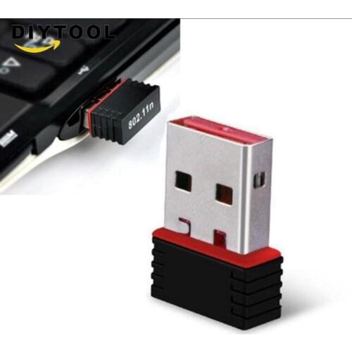Mini USB 150/300Mbps WiFi Wireless Adapter Dongle Network LAN Card 802.11n/g/b
