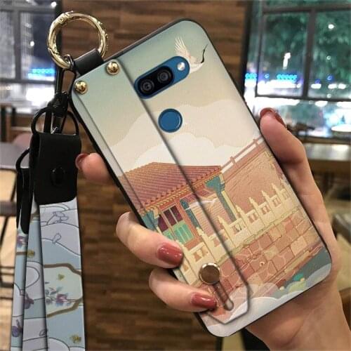 Soft Case Delicate Painted Cute Silicone Chinese Style Phone Case For LG K40S Design Cover New Arrival Anti-knock Fashion