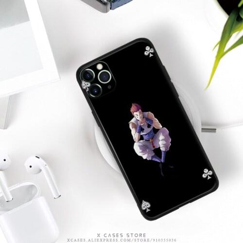 Hisoka Morow Villains HxH Anime FOR iPhone Se 6 6s 7 8 Plus X Xr Xs 11 12 Mini Pro Max TPU Soft Silicone Phone Case Cover Shell