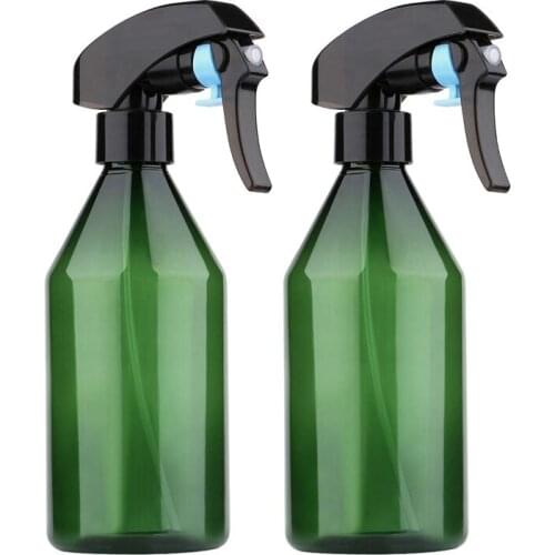 Plant Mister, 2 Pack Mister Spray Bottle 10Oz Water Spray Bottle With Top Pump, Fully Transparent Trigger Water Plant Atomizer F