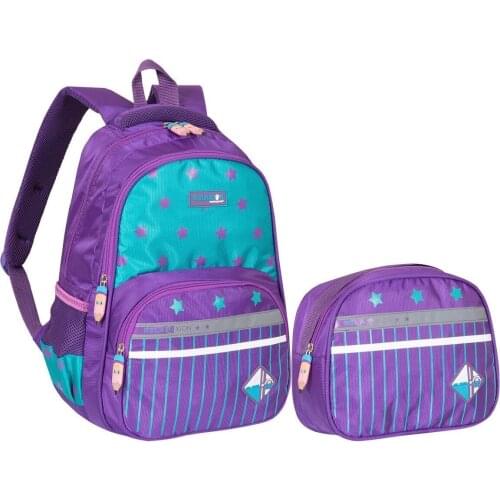 Fed Up Primary School Backpack Purple Turquoise Hcrlx1320