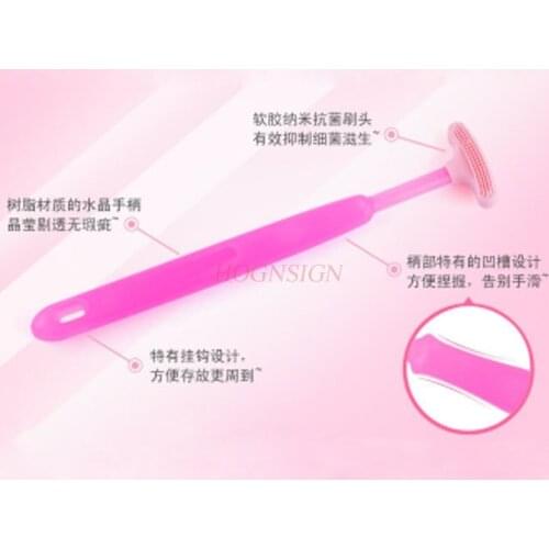 Tongue Brush Tongue Coating Cleaner Oral Care Tool Scraper Effectively Removes Bad Breath Sale