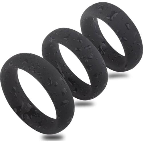 Silicone Penis Ring Scrotum Semen Lock cock Ring Sex Toys for Men Sex Delayed Ejaculation Chastity Adult Sex Products Cock Rings