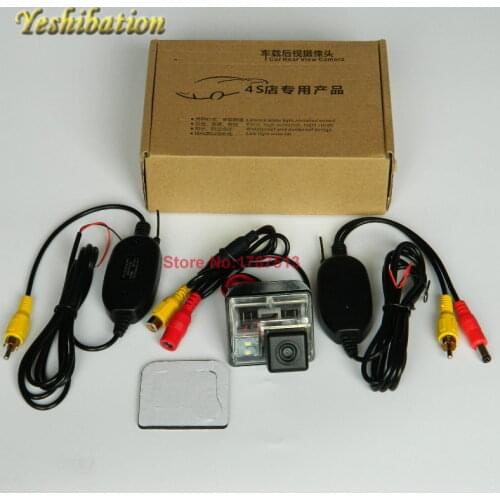 Yeshibation Wireless Car Rear View Camera For Mazda 6 Mazda6 2002~2008 Wireless Reversing Camera HD CCD Night Vision