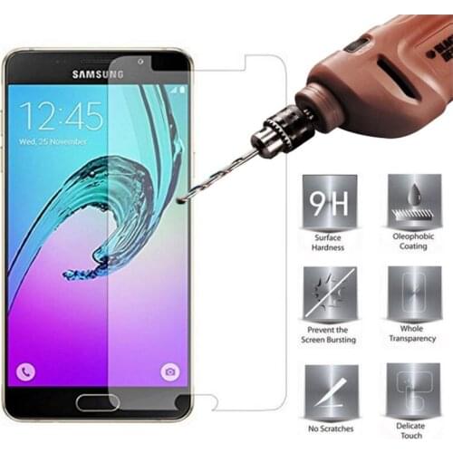 Screen Protector Round Edge 9H Hardness Thickness Tempered Glass For Samsung Galaxy A5100 A5 2017 A5 Plus Film On Phone A510